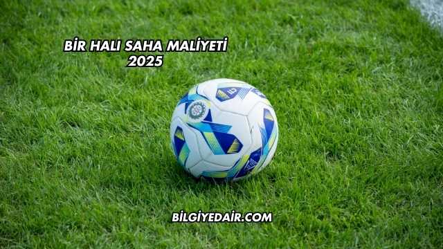 Bir Halı Saha Maliyeti 2025