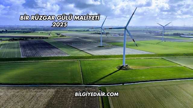 Bir Rüzgar Gülü Maliyeti 2025