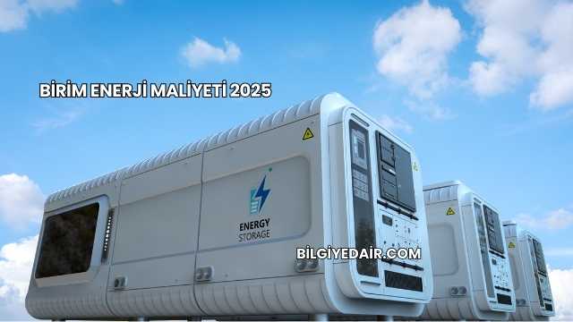 Birim Enerji Maliyeti 2025