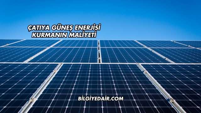 500 kW Güneş Enerjisi Kurulum Maliyeti 2025