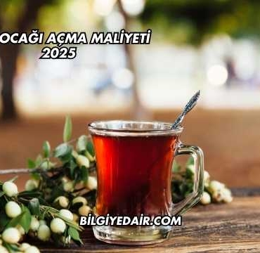 Çay Ocağı Açma Maliyeti 2025