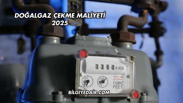 Doğalgaz Çekme Maliyeti 2025