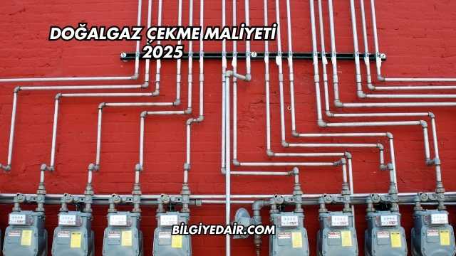 Doğalgaz Çekme Maliyeti 2025