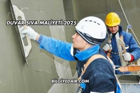 Duvar Sıva Maliyeti 2025