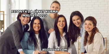 Estonya'da Şirket Kurma Maliyeti 2025