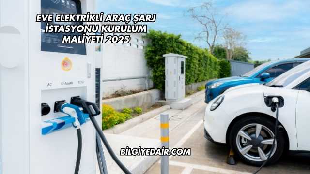 Eve Elektrikli Araç Şarj İstasyonu Kurulum Maliyeti 2025