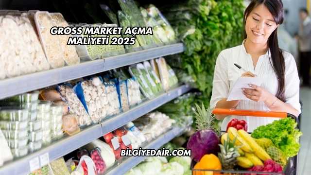 Gross Market Açma Maliyeti 2025