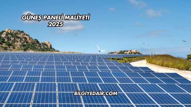 Güneş Paneli Maliyeti 2025