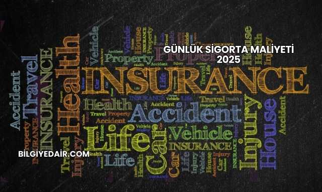 Günlük Sigorta Maliyeti 2025
