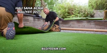 Halı Saha Açma Maliyeti 2025