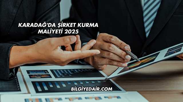 Karadağ'da Şirket Kurma Maliyeti 2025