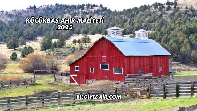 Küçükbaş Ahır Maliyeti 2025