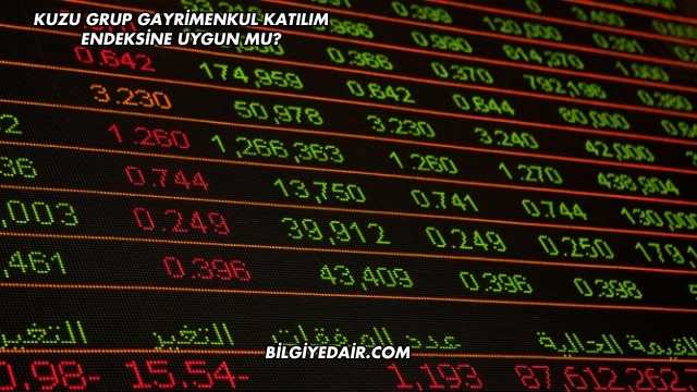 Kuzu Grup Gayrimenkul Katılım Endeksine Uygun mu?