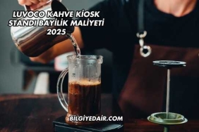 Luvoco Kahve Kiosk Standı Bayilik Maliyeti 2025