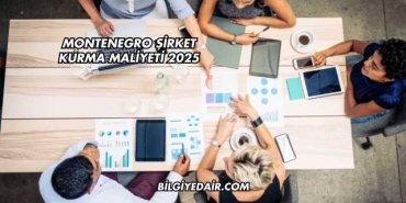 Montenegro Şirket Kurma Maliyeti 2025