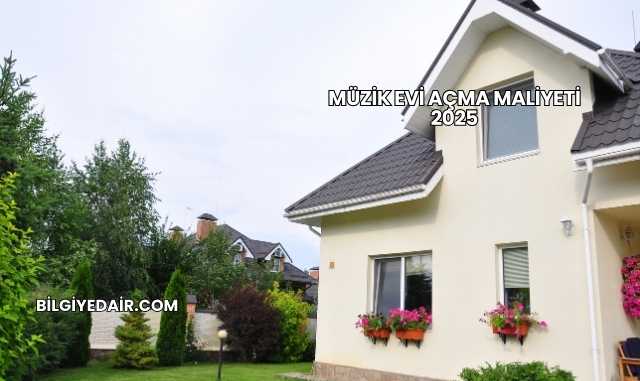 Müzik Evi Açma Maliyeti 2025