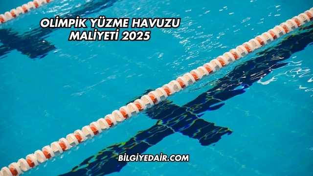 Olimpik Yüzme Havuzu Maliyeti 2025