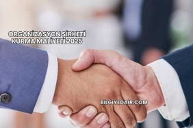 Organizasyon Şirketi Kurma Maliyeti 2025