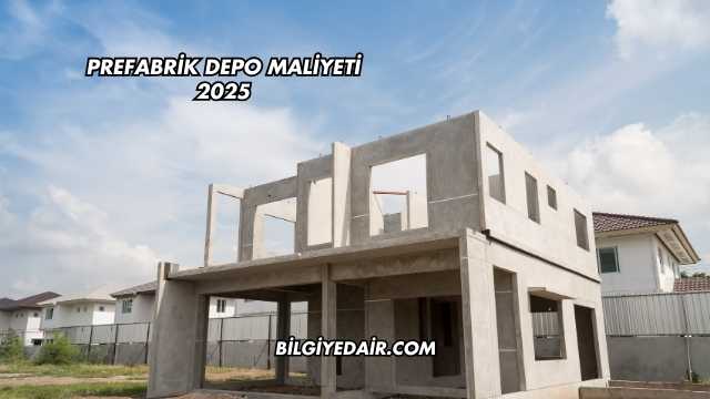 Prefabrik Depo Maliyeti 2025