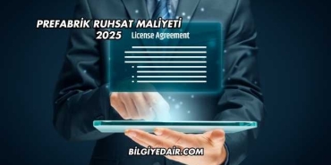 Prefabrik Ruhsat Maliyeti 2025