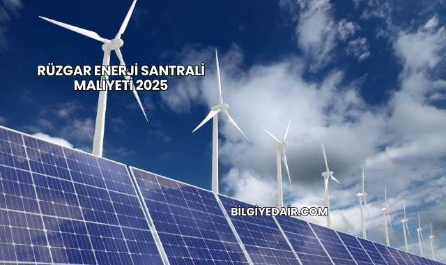 Rüzgar Enerji Santrali Maliyeti 2025