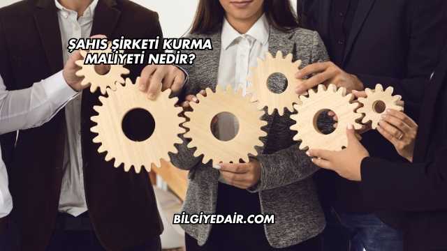 Şahıs Şirketi Kurma Maliyeti Nedir?