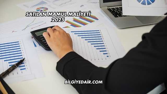 Satılan Mamul Maliyeti 2025