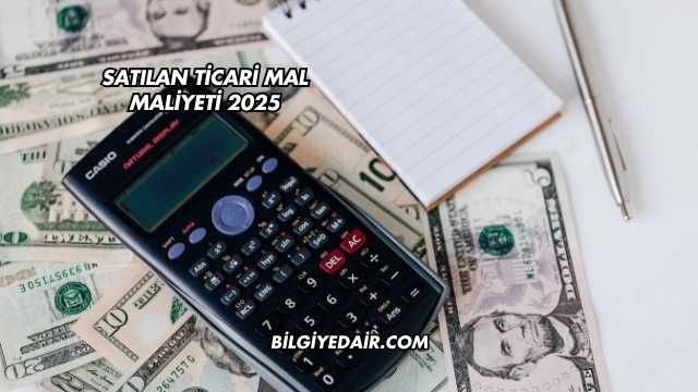 Satılan Ticari Mal Maliyeti 2025