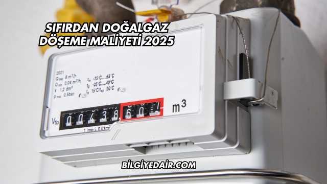Sıfırdan Doğalgaz Döşeme Maliyeti 2025