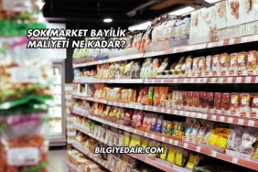 Şok Market Bayilik Maliyeti Ne Kadar?