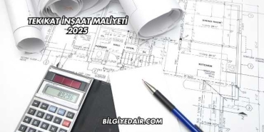 Tek Kat İnşaat Maliyeti 2025
