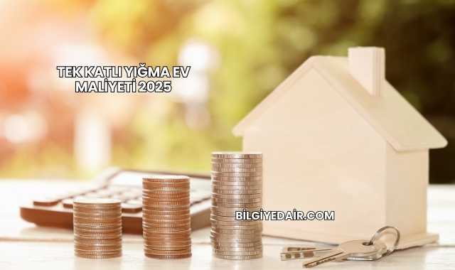 Tek Katlı Yığma Ev Maliyeti 2025