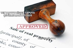 Tek Tapuyu Hisseli Tapuya Çevirme Maliyeti 2025