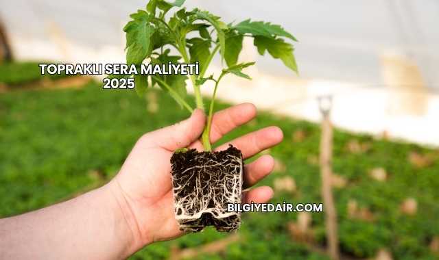 Topraklı Sera Maliyeti 2025