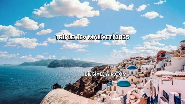 Triplex Ev Maliyeti 2025