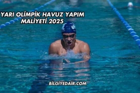 Yarı Olimpik Havuz Yapım Maliyeti 2025