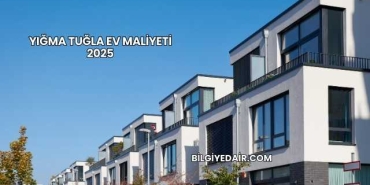 Yığma Tuğla Ev Maliyeti 2025