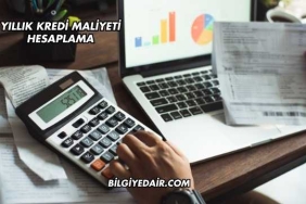 Yıllık Kredi Maliyeti Hesaplama