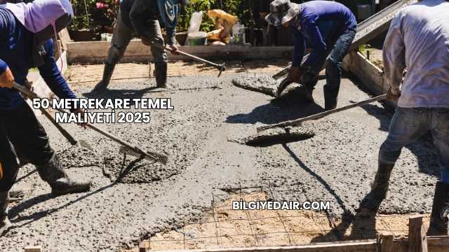 50 Metrekare Temel Maliyeti 2025