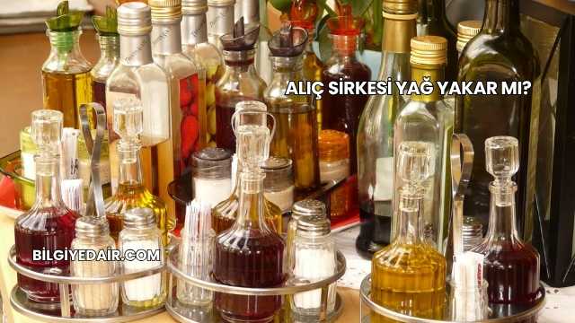 Alıç Sirkesi Yağ Yakar mı?