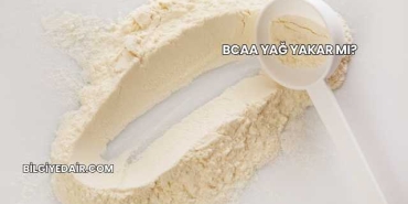Bcaa Yağ Yakar mı?