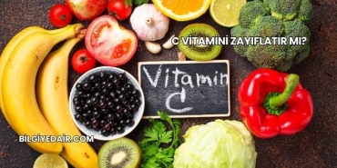 C Vitamini Zayıflatır mı?