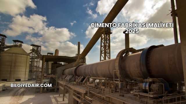 Çimento Fabrikası Maliyeti 2025