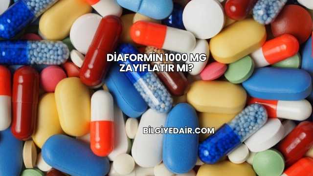 Diaformin 1000 Mg Zayıflatır mı?