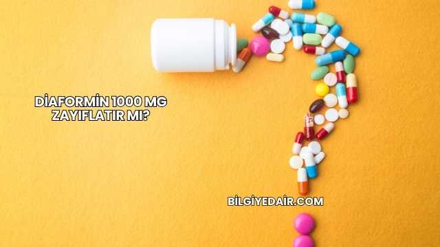 Diaformin 1000 Mg Zayıflatır mı?
