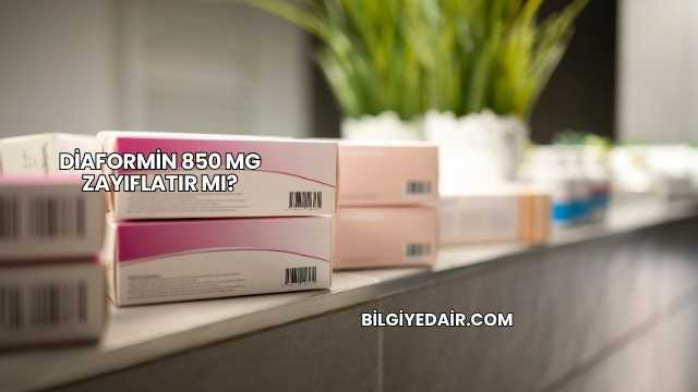 Diaformin 850 Mg Zayıflatır mı?