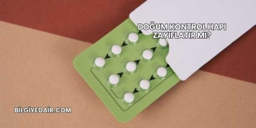 Doğum Kontrol Hapı Zayıflatır mı?