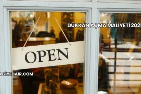 Dükkan Açma Maliyeti 2025