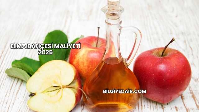 Elma Bahçesi Maliyeti 2025