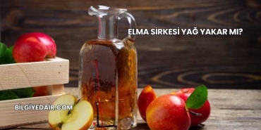 Elma Sirkesi Yağ Yakar mı?